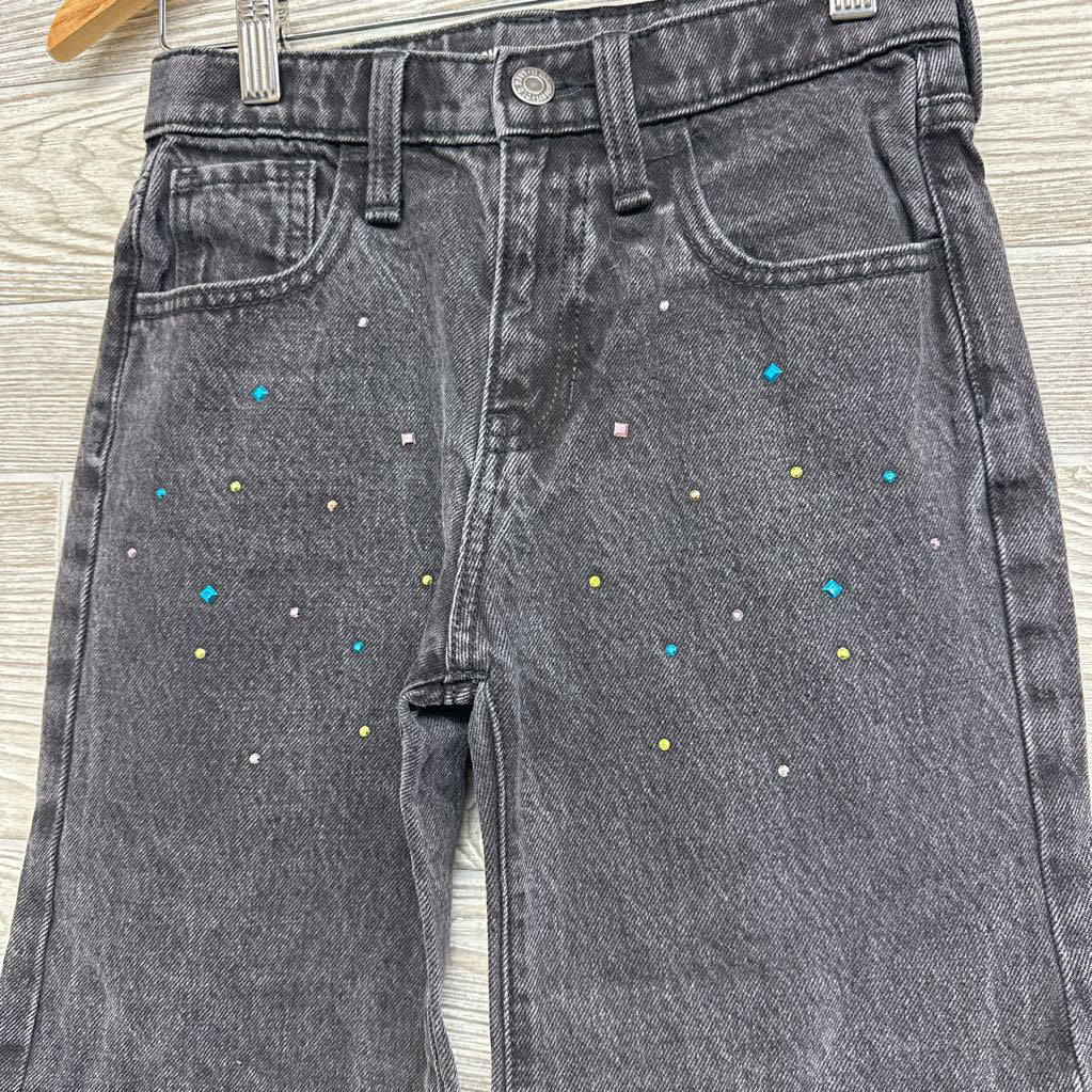 Baggy Wide Leg High Rise Jeans 10
