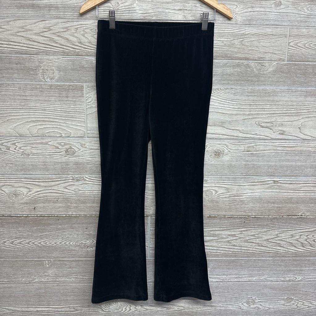 Ribbed Velour Wide Leg Pants 10-12