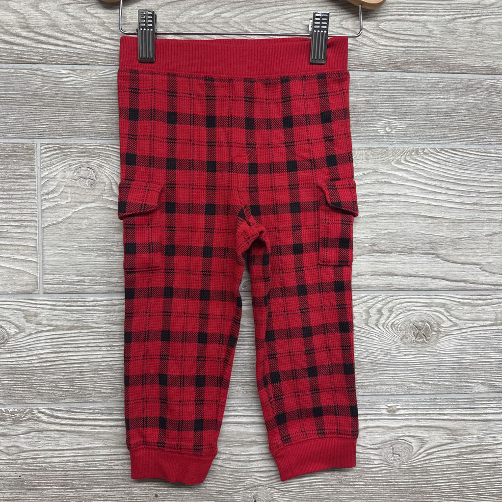 Waffle Knit Cargo Jogger Pants 24M