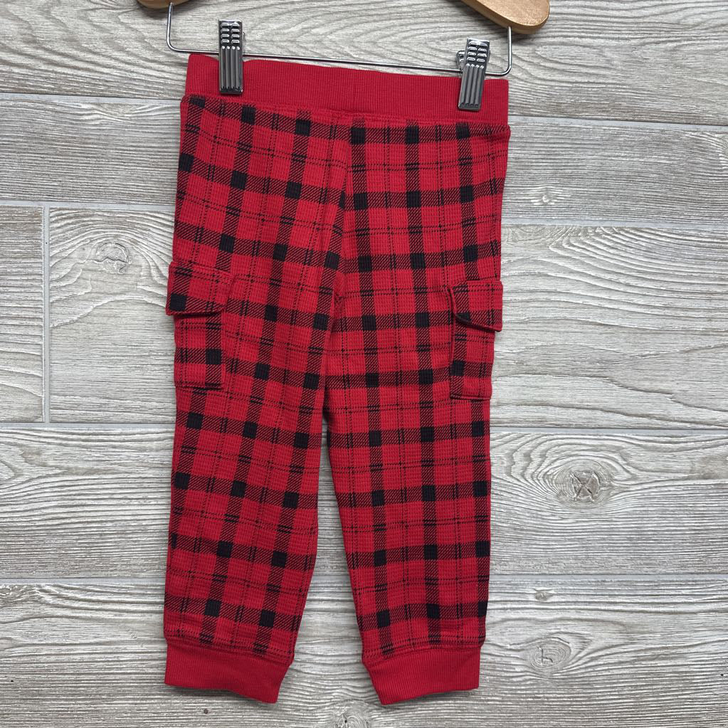 Waffle Knit Cargo Jogger Pants 24M