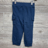 Plaid Waffle Knit Cargo Jogger Pants 24M