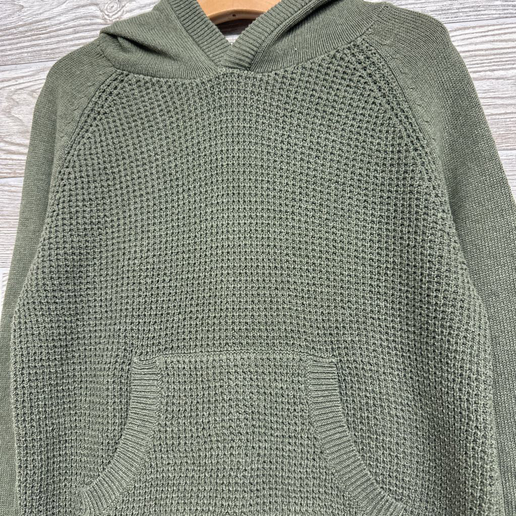 Waffle Knit Hooded Shirt 5t