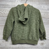Full Zip Hoodie Dinosaurs 3t