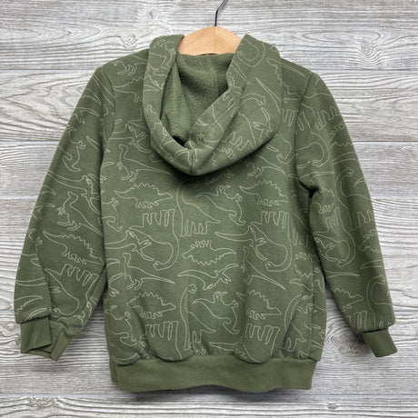 Full Zip Hoodie Dinosaurs 5t