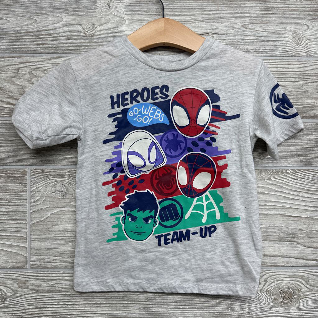 Shirt Spidey Heroes 4t
