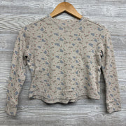 Waffle Knit LS Shirt Flowers 8