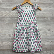 Flutter Sleeve Button Up Dress Flowers 8