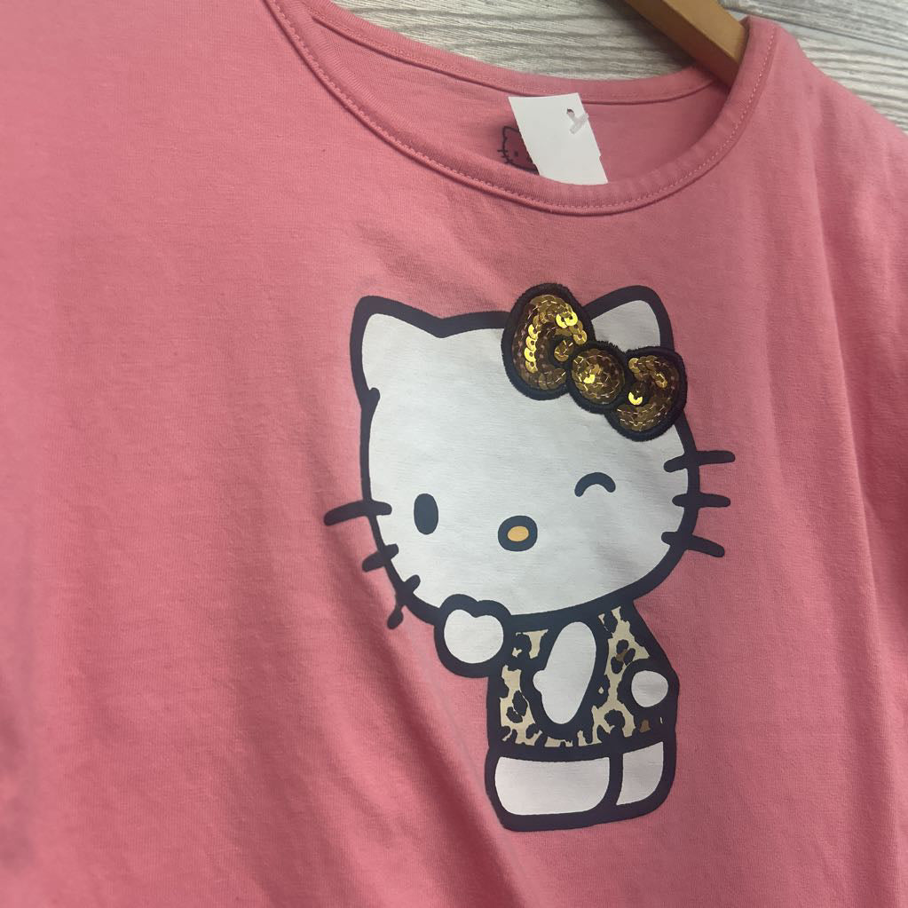 Shirt Sequins Front Knot 8-10