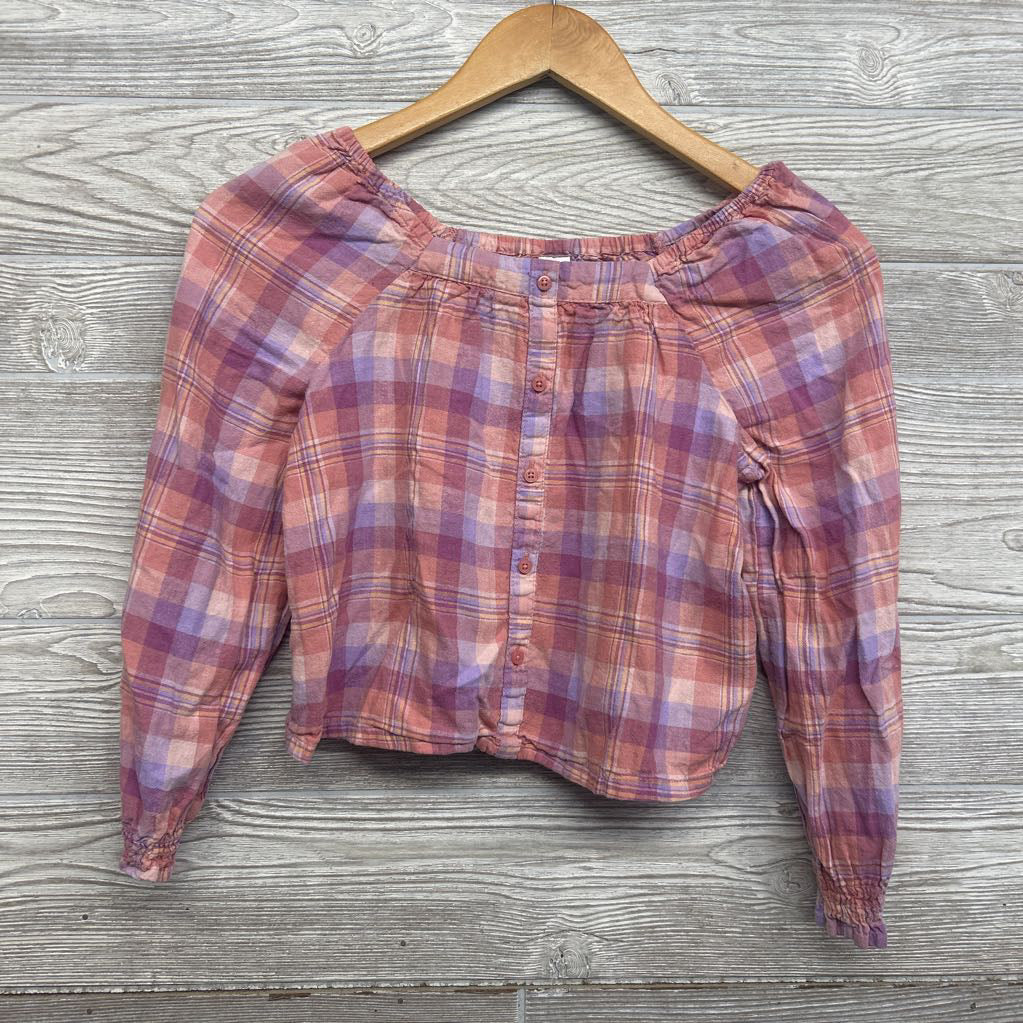 LS Plaid Square Neck Shirt 10