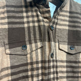 LS Lined Plaid Button Up Flannel Shirt 10-12
