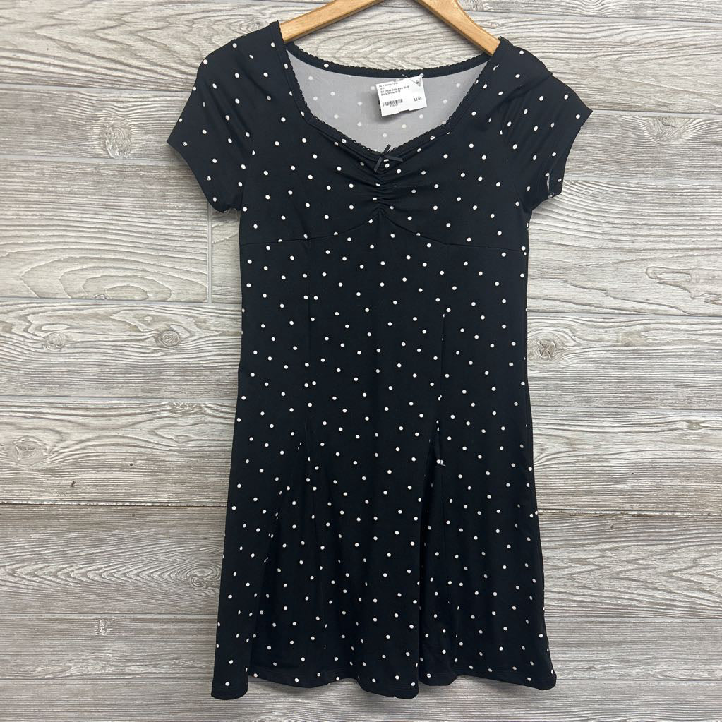 Dress Dots Bow 10-12