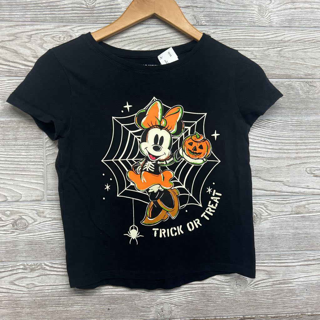 Shirt Minnie Mouse Spider Web Pumpkin 10-12