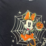 Shirt Minnie Mouse Spider Web Pumpkin 10-12