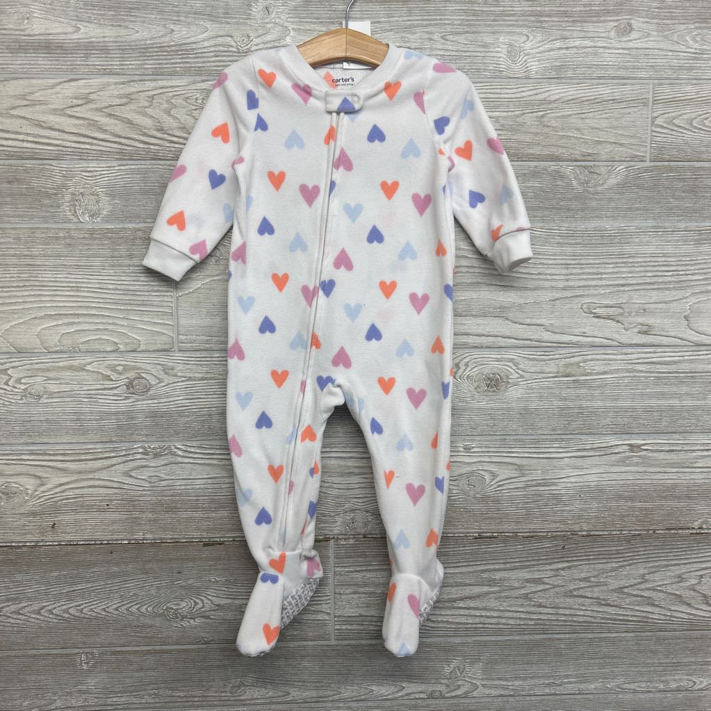 Blanket Sleeper Hearts 18M