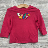 LS Shirt Dad's BFF 18M