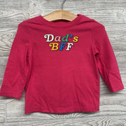 LS Shirt Dad's BFF 18M