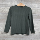 Ribbed Henley Shirt 3t