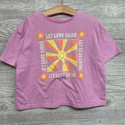 Boxy Cropped Shirt Let Love Shine 8