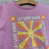 Boxy Cropped Shirt Let Love Shine 8