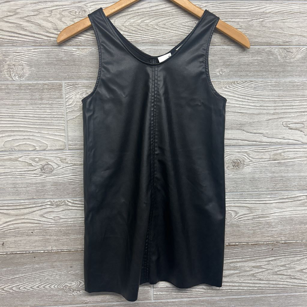 Faux Leather Tank Dress 7