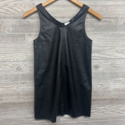 Faux Leather Tank Dress 7