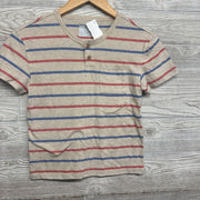 Henley Shirt Stripes Chest Pocket 4-5