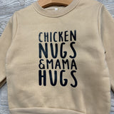Crewneck Chicken Hugs & Mama Hugs 18M
