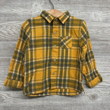 Flannel Button Up Shirt 3t
