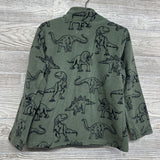 1/4 Zip Fleece Pullover Dinosaurs 5t