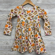 LS Dress Pumpkins & Leaves 5t