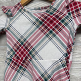 LS Plaid Dress 4t