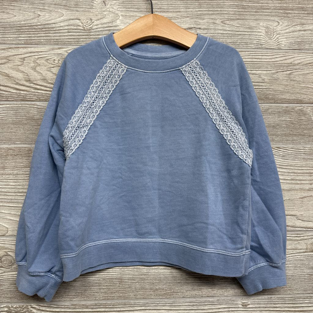 Weathered Crewneck Lace 4-5