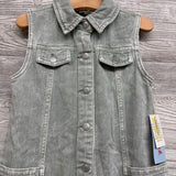 NEW Button Up Denim Jumper Dress 3t