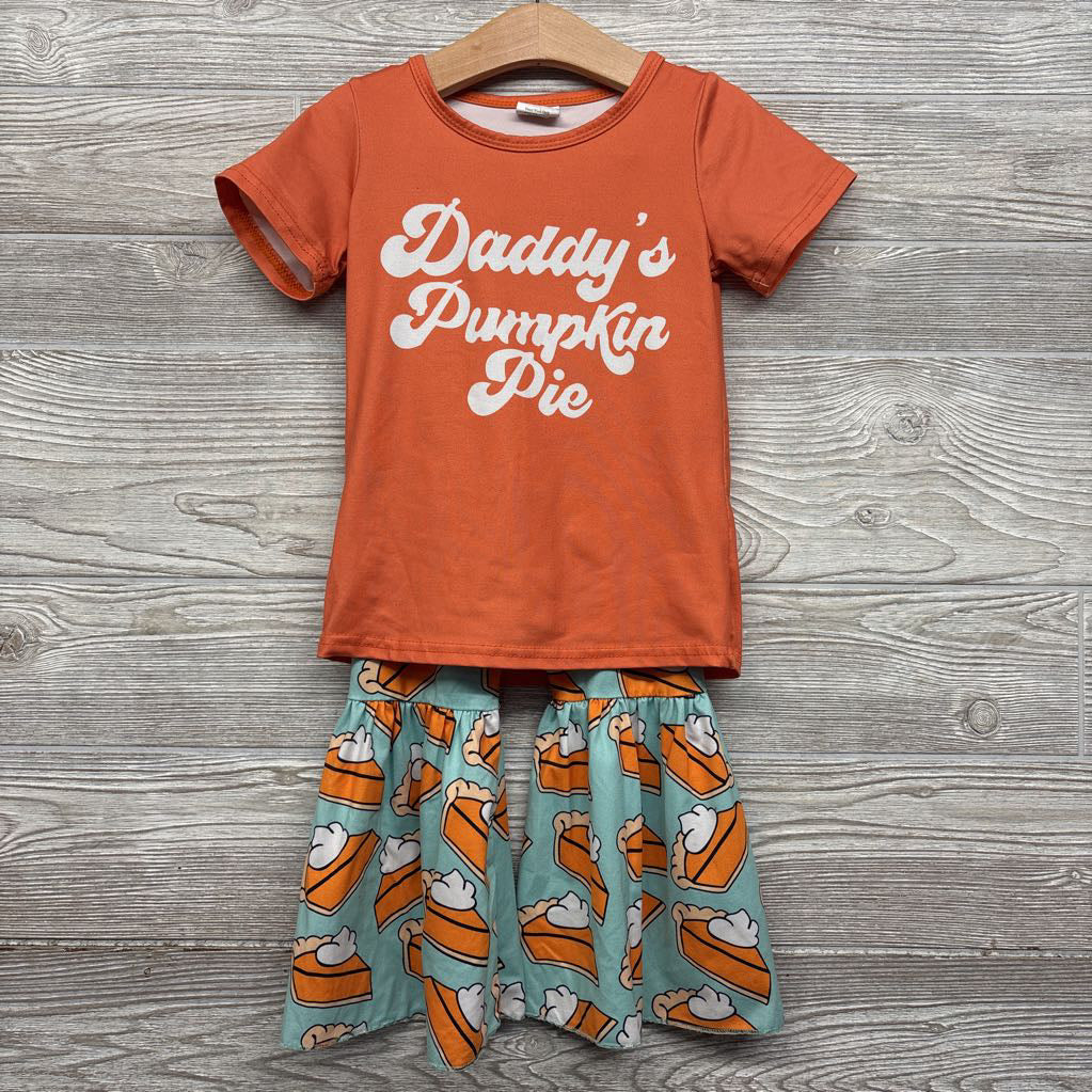 Shirt Daddy's Pumpkin Pie & Bell Bottom Pants Pies 3T