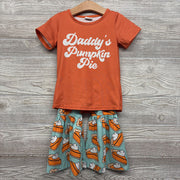 Shirt Daddy's Pumpkin Pie & Bell Bottom Pants Pies 3T