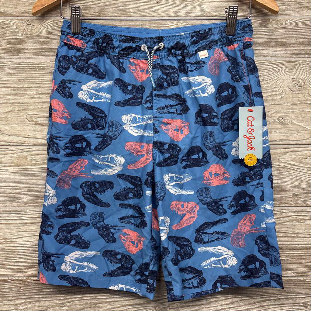 NEW Swim Trunks Dinosaur Skulls 12-14