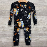2 Pc LS PJs Boo 3T