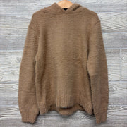 Fluffy Knit Hoodie 6x-7
