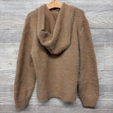 Fluffy Knit Hoodie 6x-7