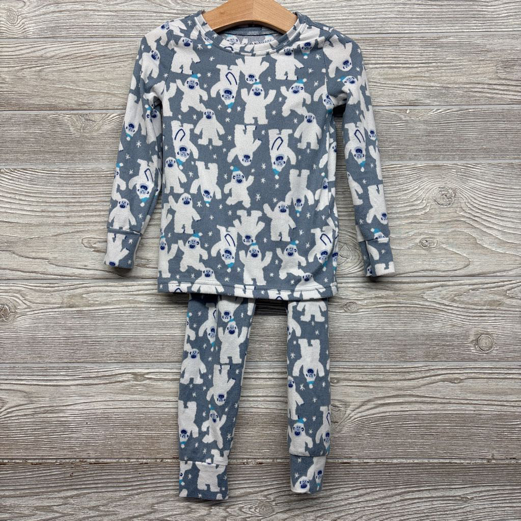 2 Pc LS PJs Yetis 3T