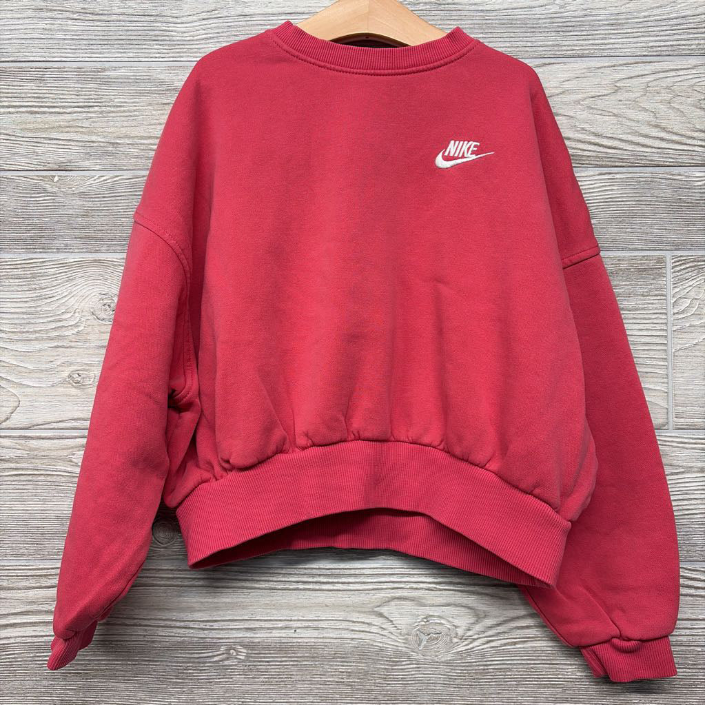 Club Fleece Boxy Crewneck 10-12