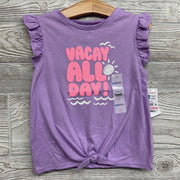 NEW Flutter Sleeve Shirt Vacay All Day 5T