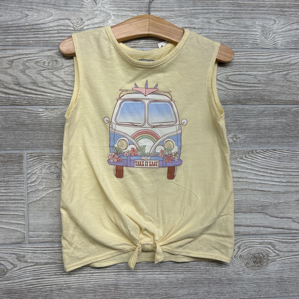 Tank Top Front Knot Take It Easy 4T