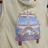 Tank Top Front Knot Take It Easy 4T