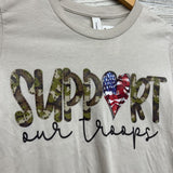 Shirt Support Our Troops 10-12