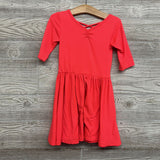 LS Cross Back Twirl Dress 3-4