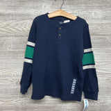 NEW LS Waffle Knit Henley Shirt 7