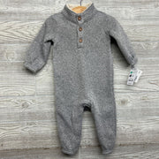NEW LS Sherpa Collar Henley Outfit 12M