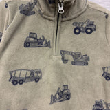 1/4 Zip Fleece Pullover Construction 3t