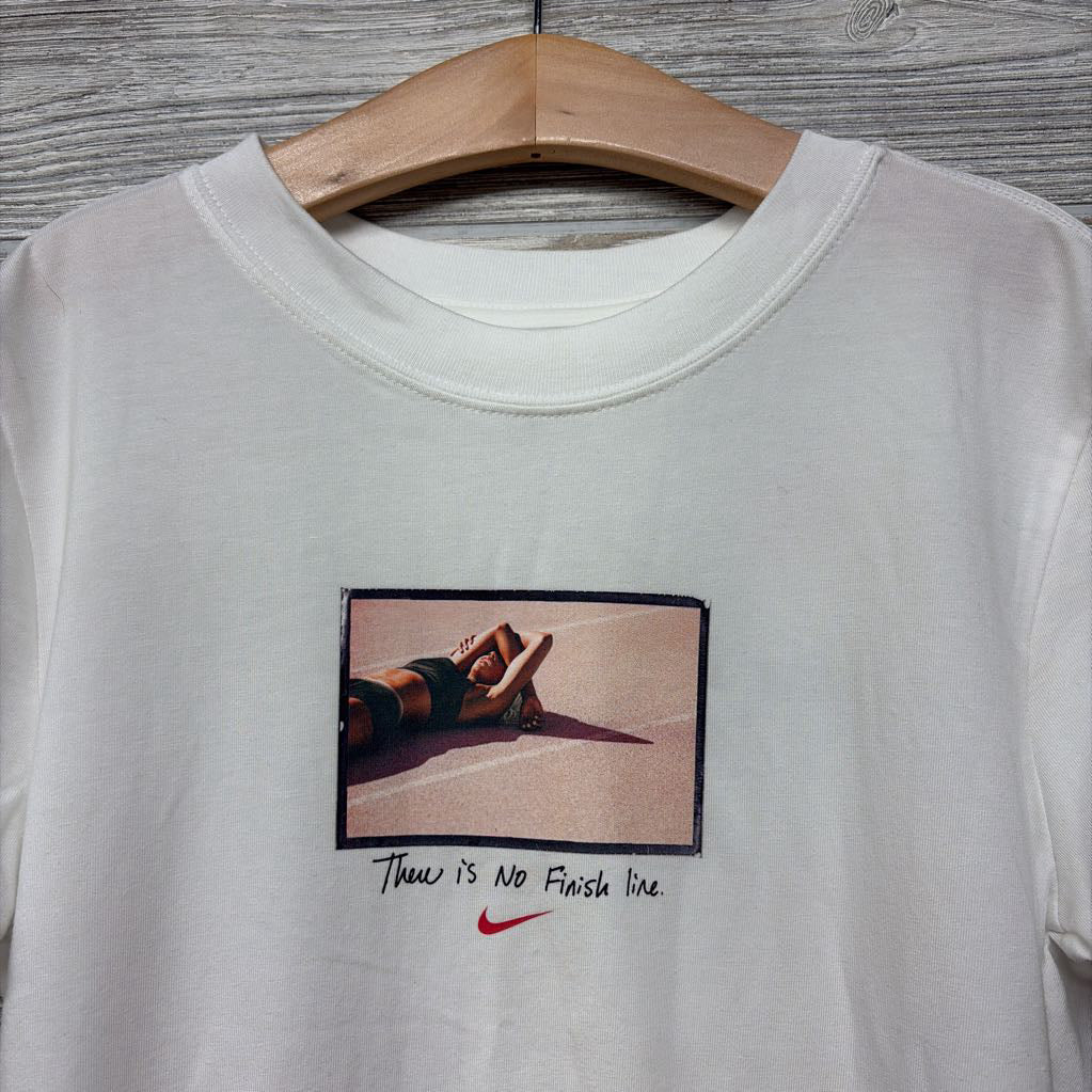 NEW Shirt There Is No Finish Line 14-16